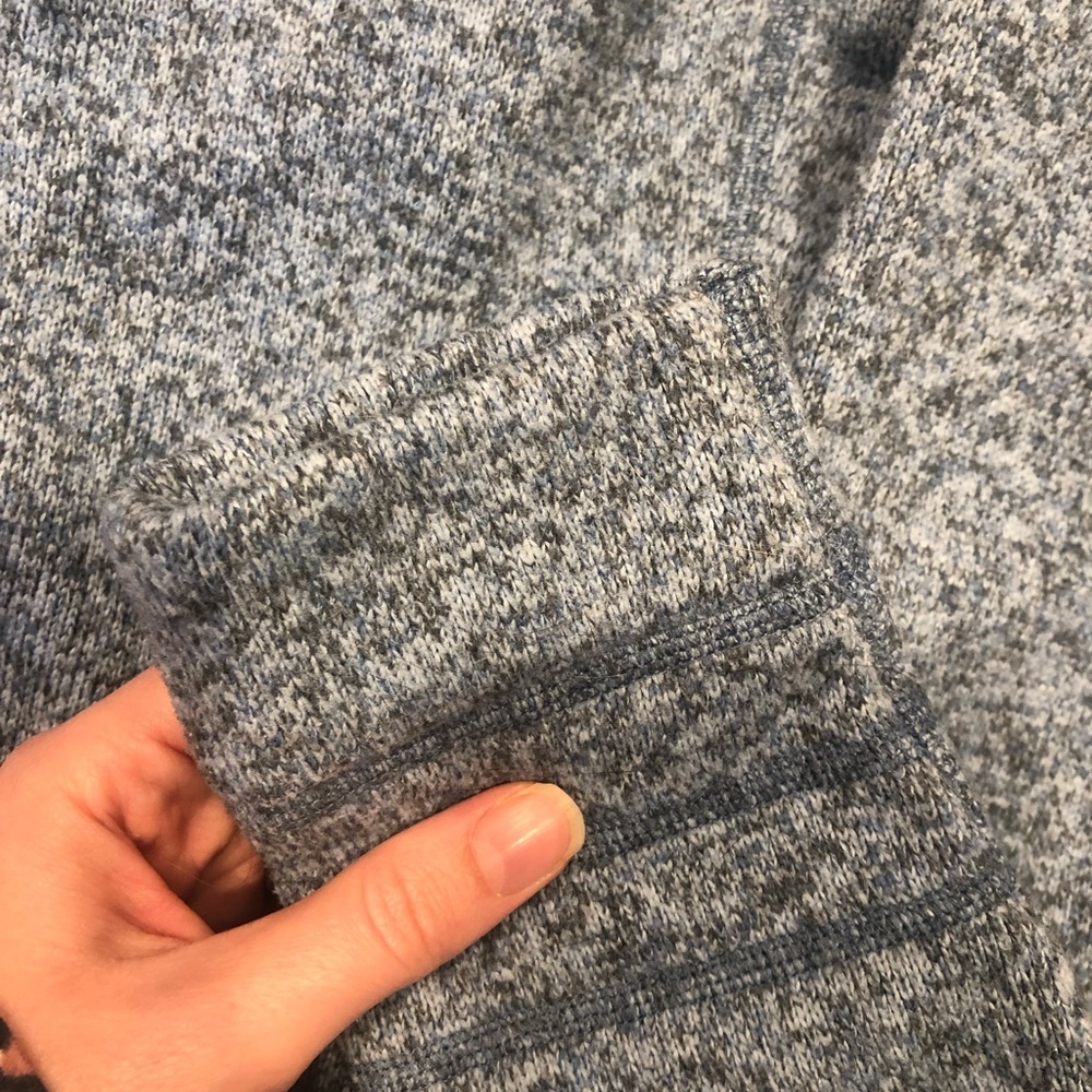Great condition Women’s North Face hooded jacket size xs light blue speckled - Picture 11 of 17